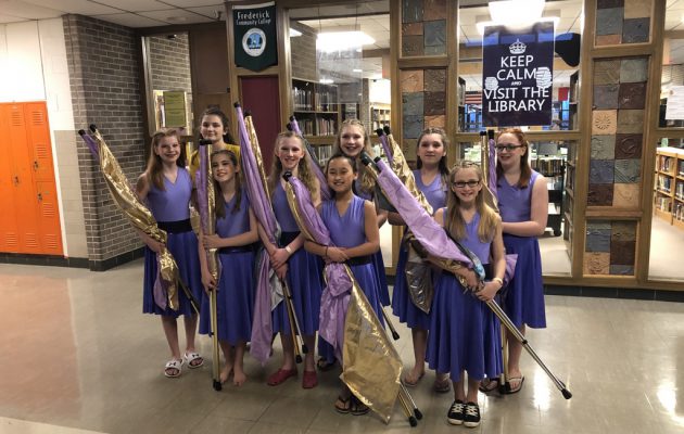 Bueskydning og Colorguard